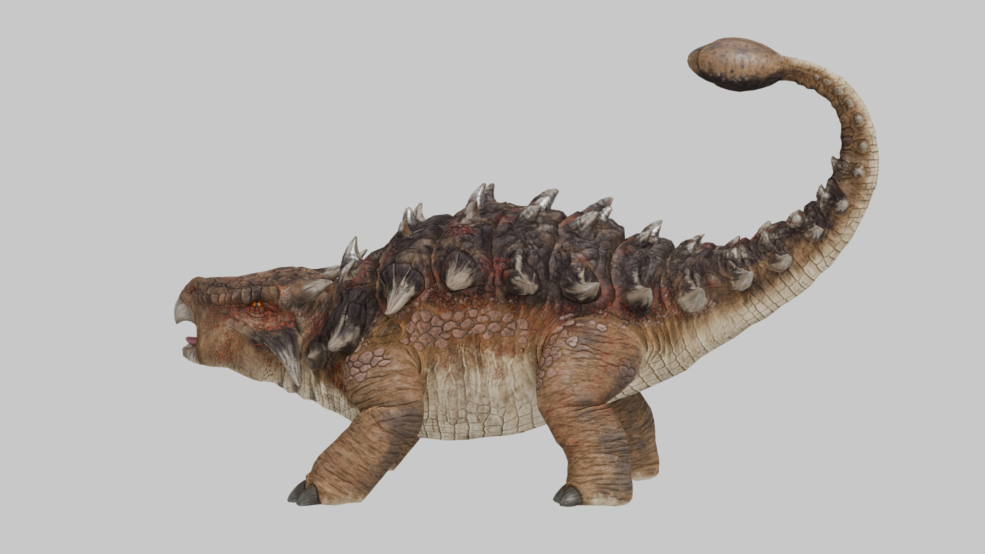 Ankylosaurus model 3D 3D model_2