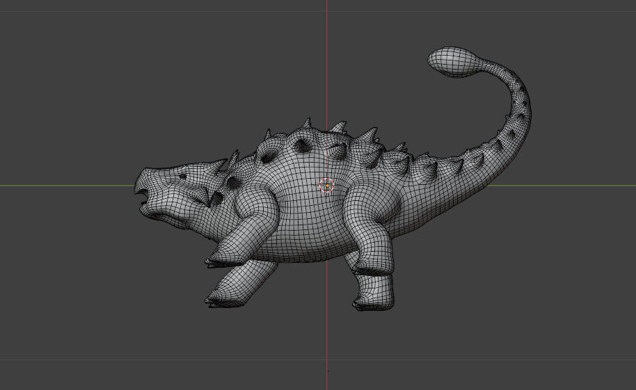 Ankylosaurus model 3D 3D model_11