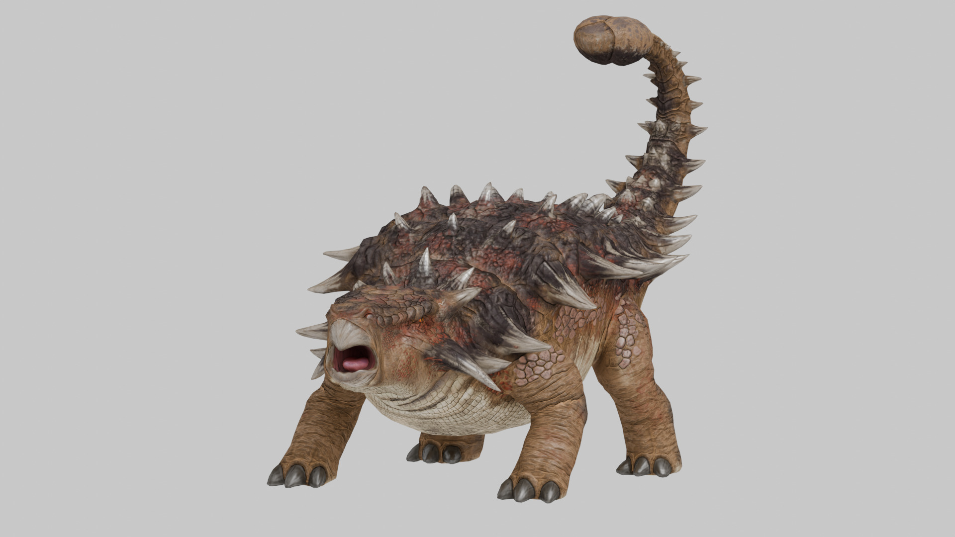 Ankylosaurus model 3D 3D model_1