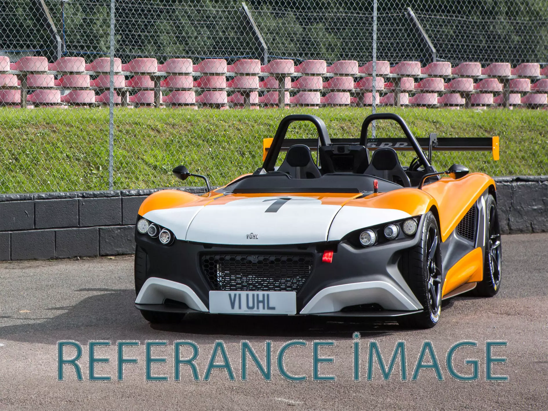 VUHL 05RR - Spor Car Low-poly 3D model_0