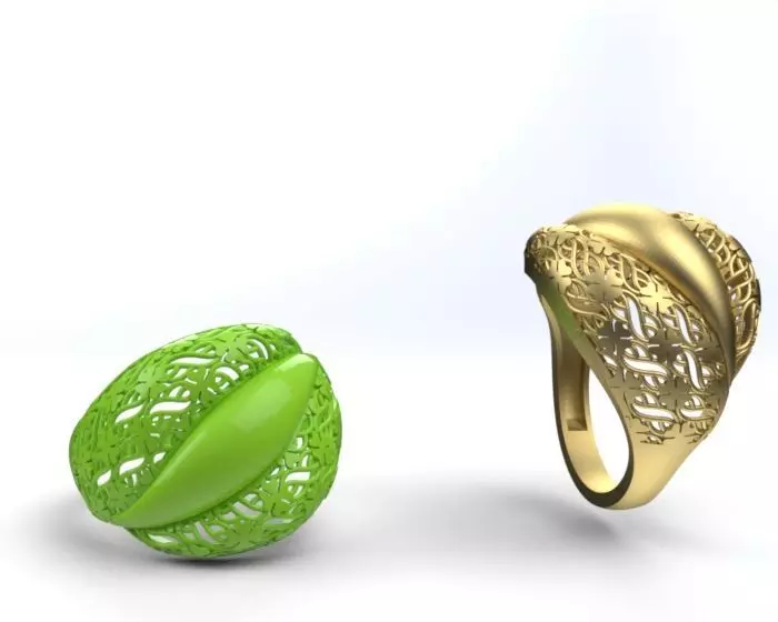 FUSION RING 3D print model_0