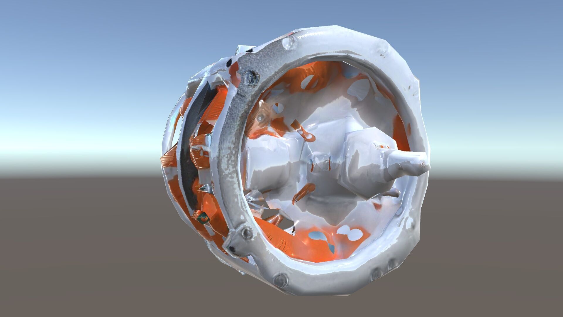 Electric Motor Model Pack  Detailed Mechanical Component Low-poly 3D model_34