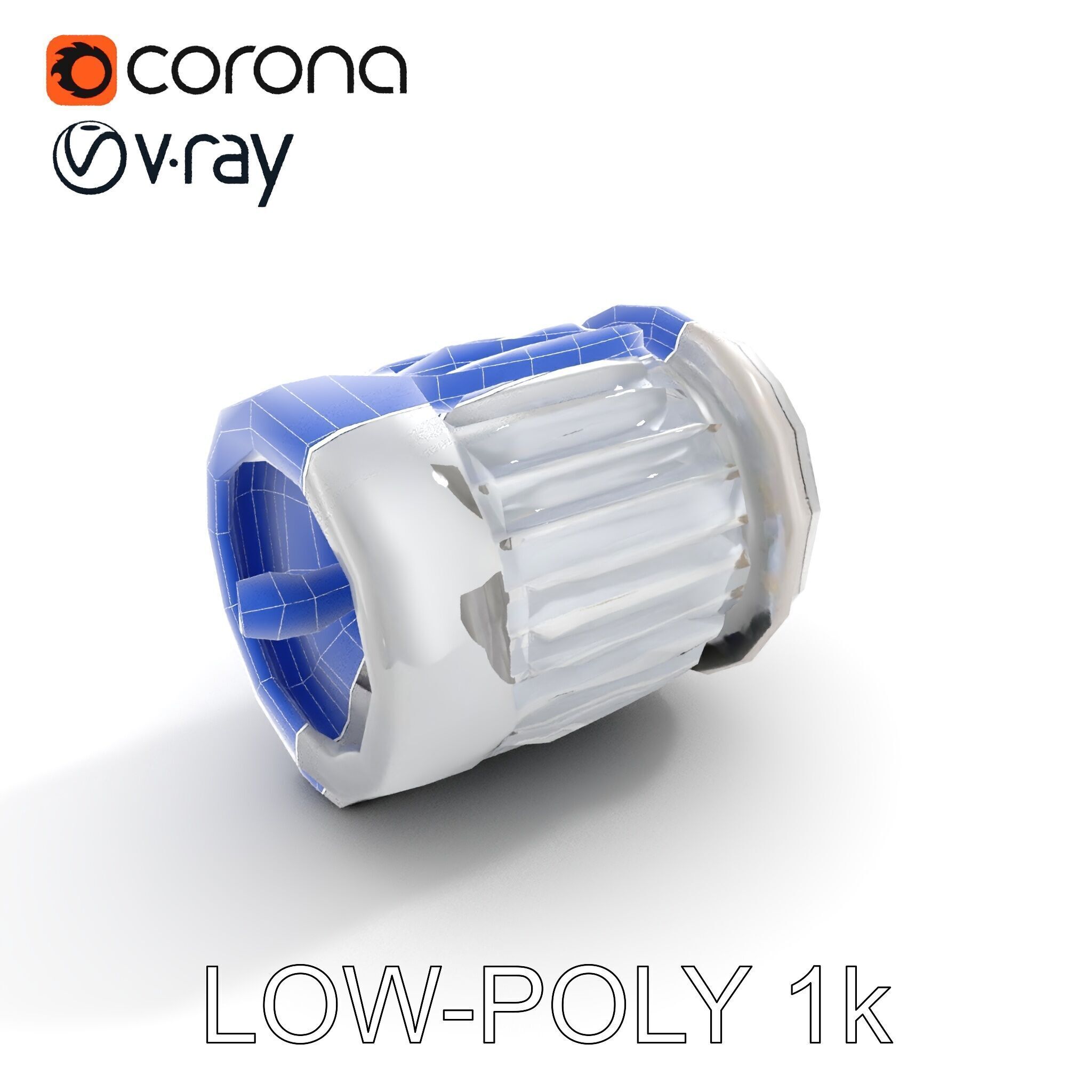 Electric Motor Model Pack  Detailed and Versatile Low-poly 3D model_22