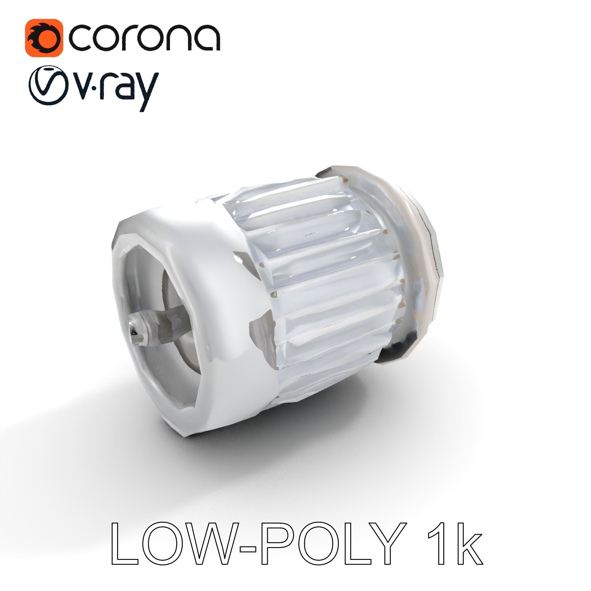 Electric Motor Model Pack  Detailed and Versatile Low-poly 3D model_14