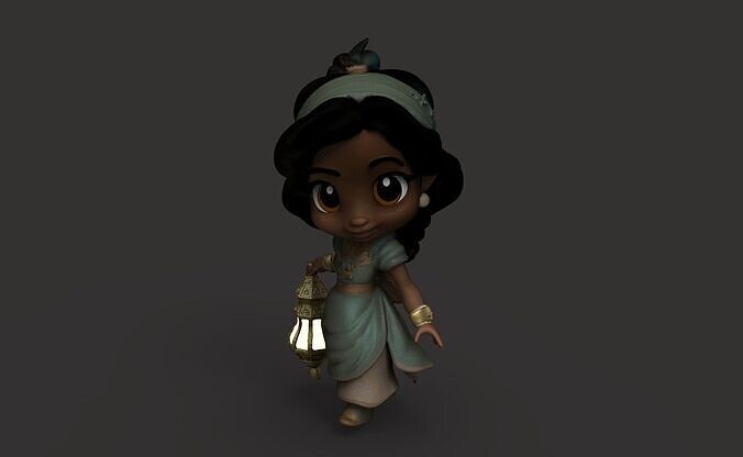 BABY YASMINA PRINCESS 3D print model