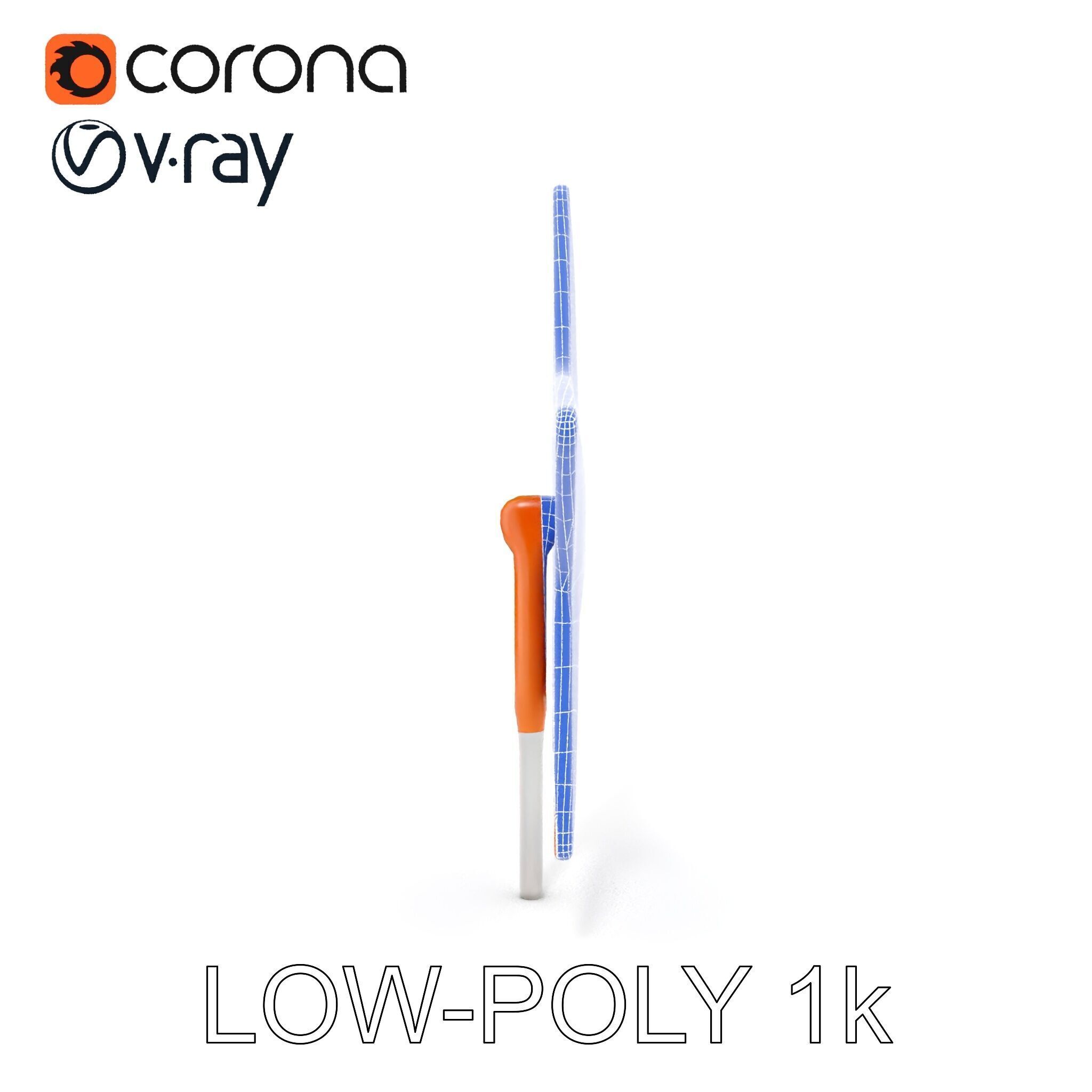 Rustic Star Decoration Model Pack Low-poly 3D model_32