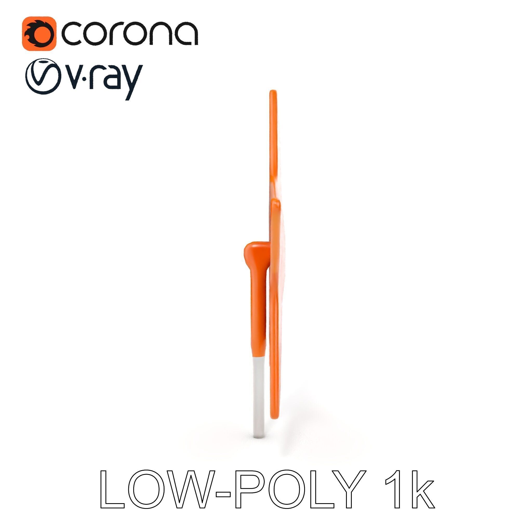 Rustic Star Decoration Model Pack Low-poly 3D model_20