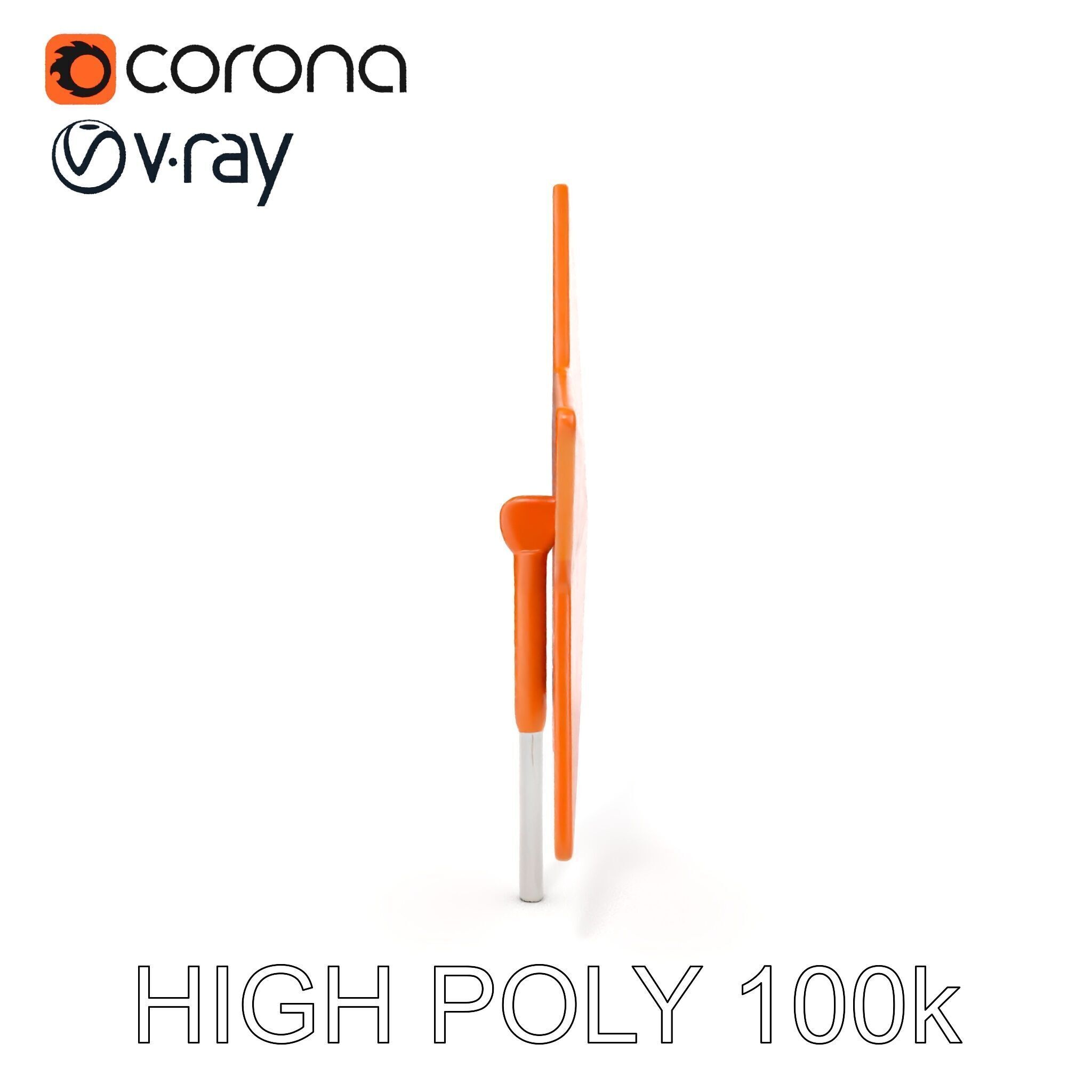 Rustic Star Decoration Model Pack Low-poly 3D model_15