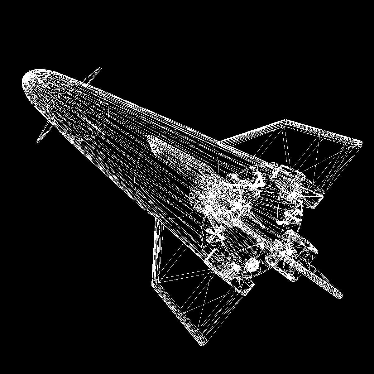 Hatf-III Ballistic Missile 3D model_15