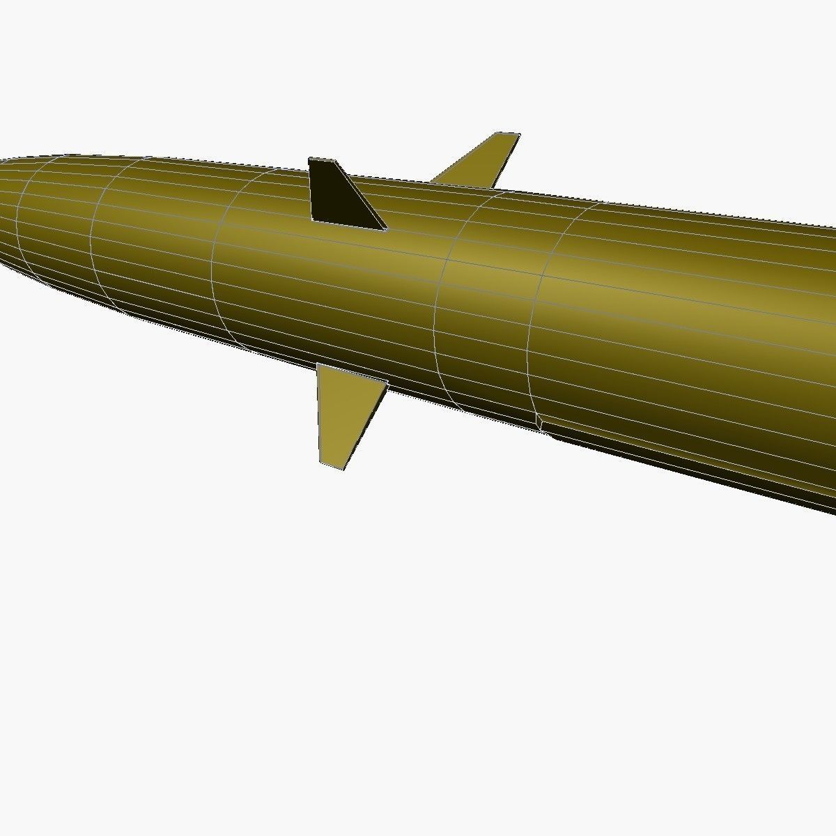 Hatf-III Ballistic Missile 3D model_12