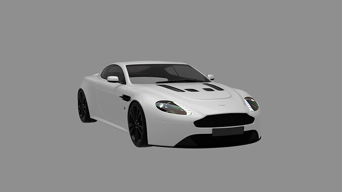 Aston Martin V12 Vantage S 2016 3D model