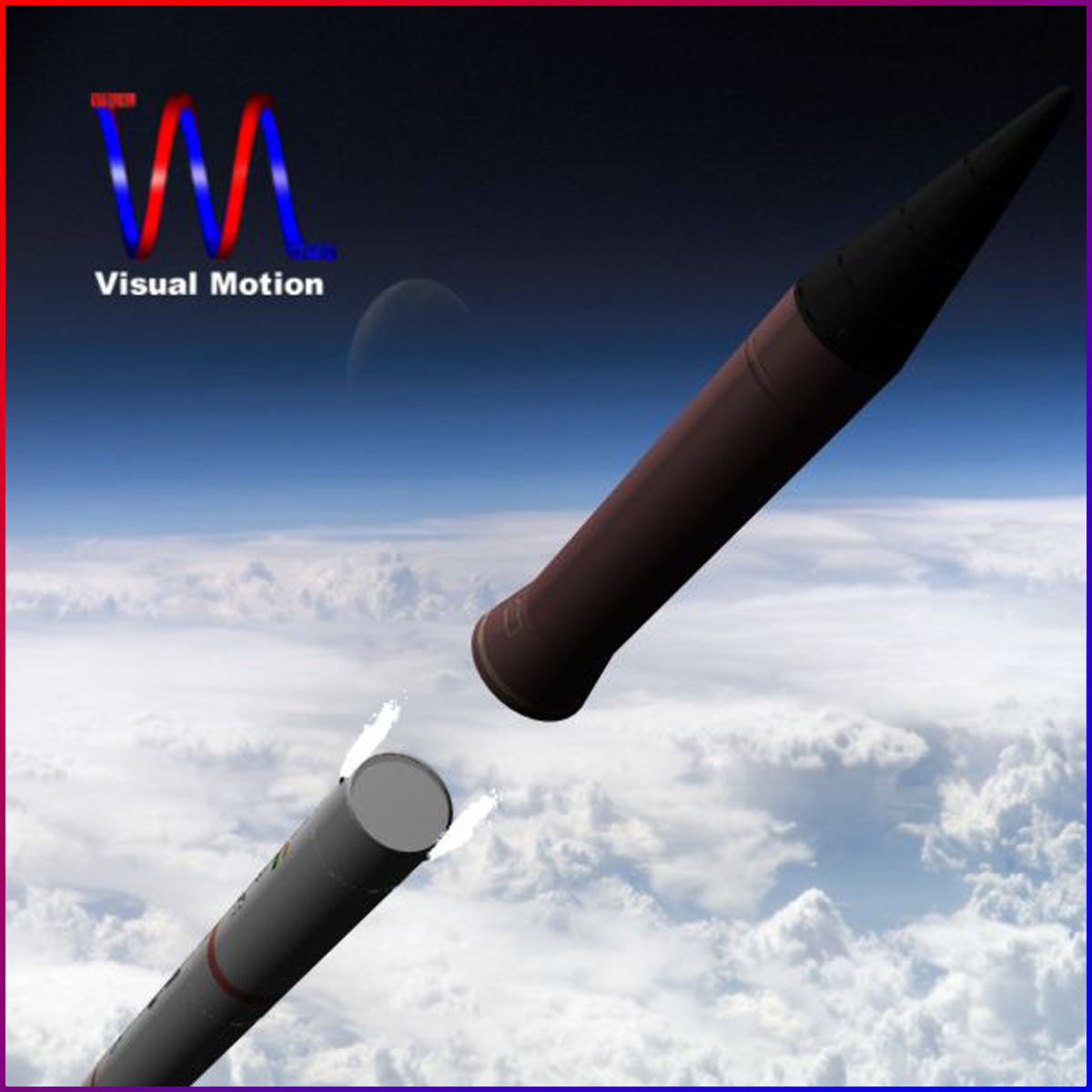 AGNI-4 Ballistic Missile 3D model_1