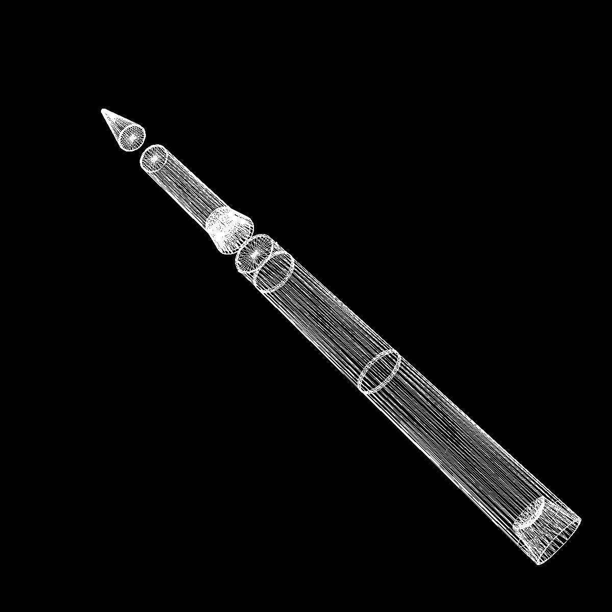 AGNI-4 Ballistic Missile 3D model_15