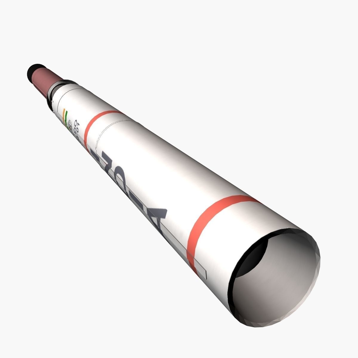 AGNI-4 Ballistic Missile 3D model_6