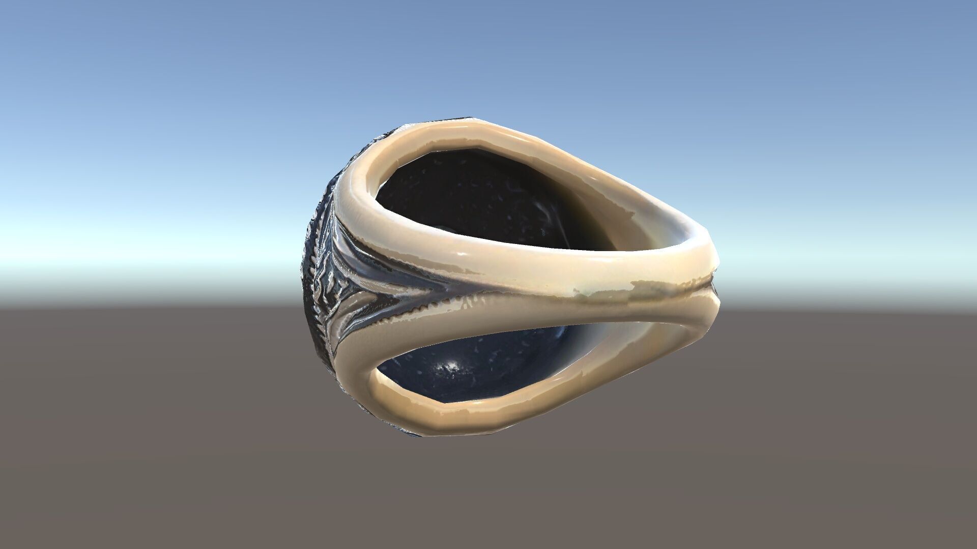 Ornate Gemstone Ring Model Pack for Jewelry Design and Visual... Low-poly 3D model_34