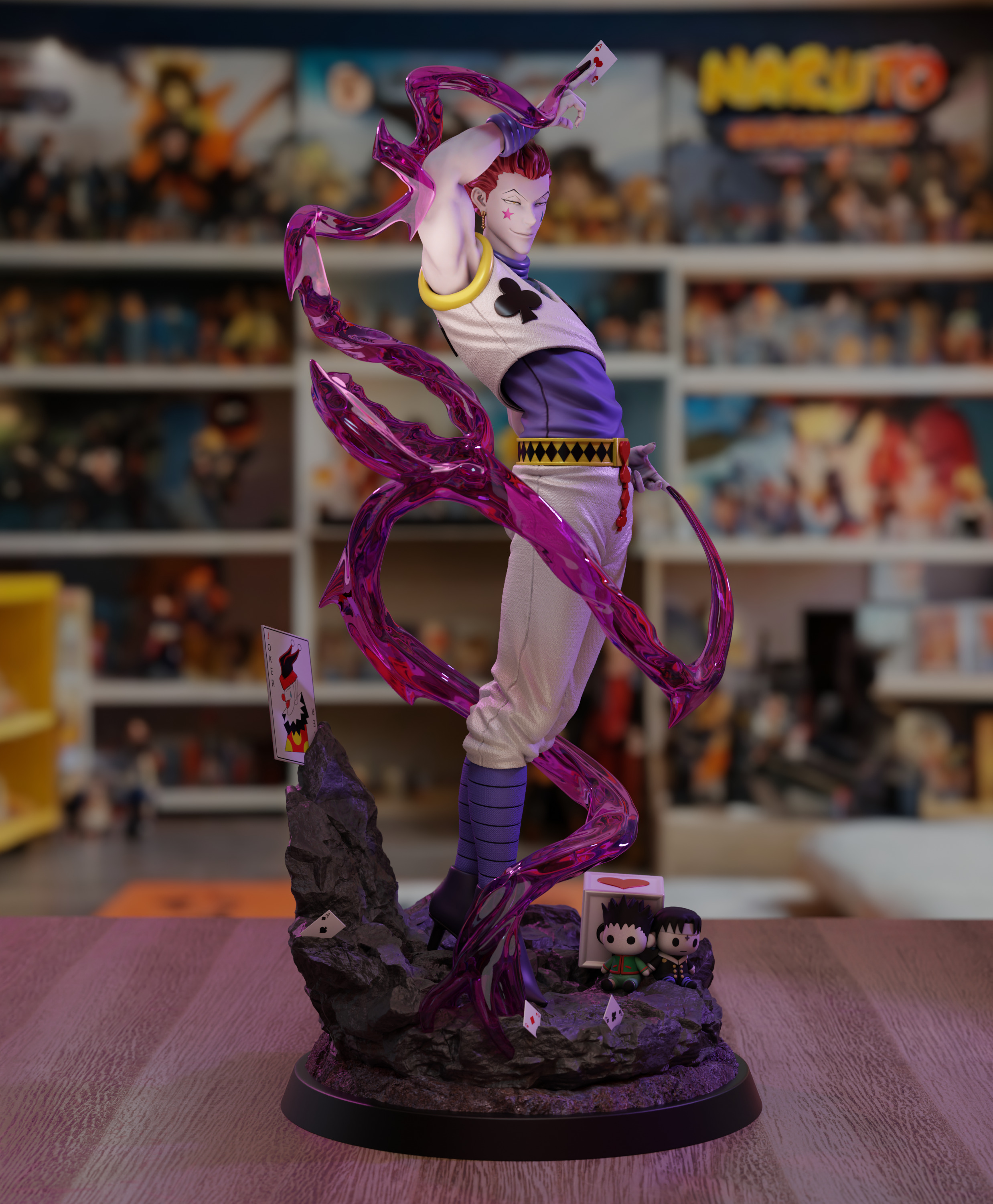 Hisoka - Hunter x Hunter 3D print model_6