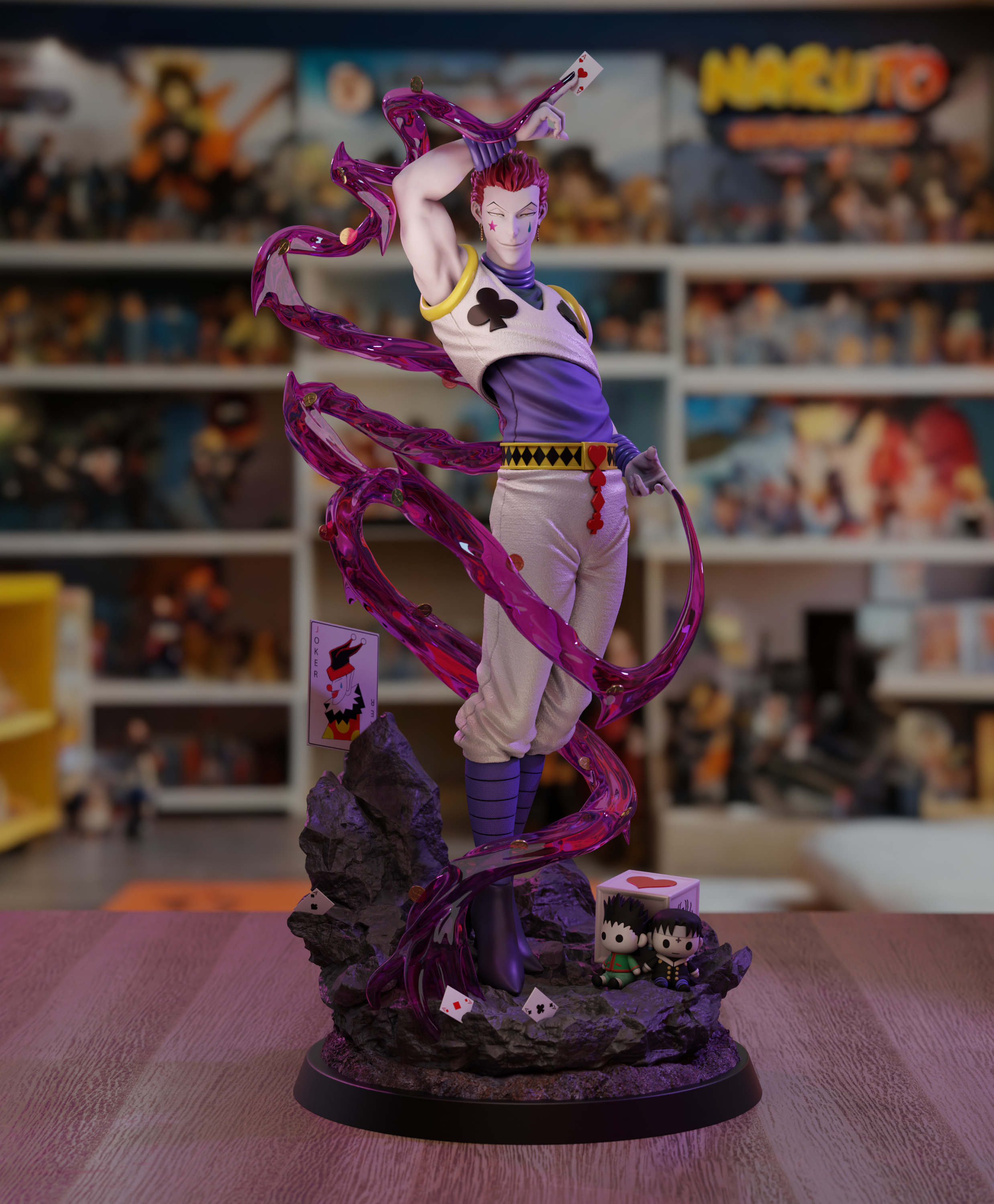 Hisoka - Hunter x Hunter 3D print model_2