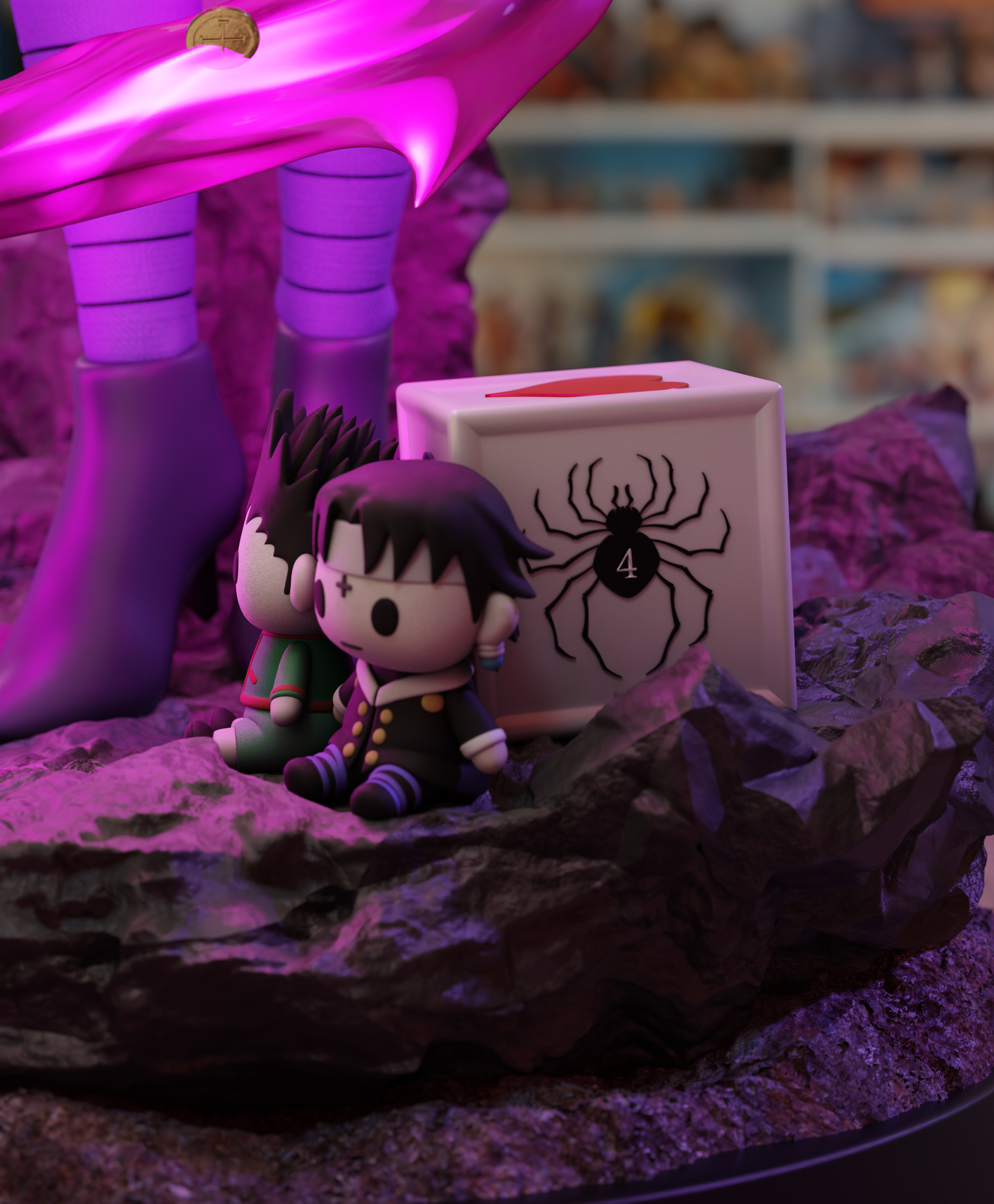 Hisoka - Hunter x Hunter 3D print model_4