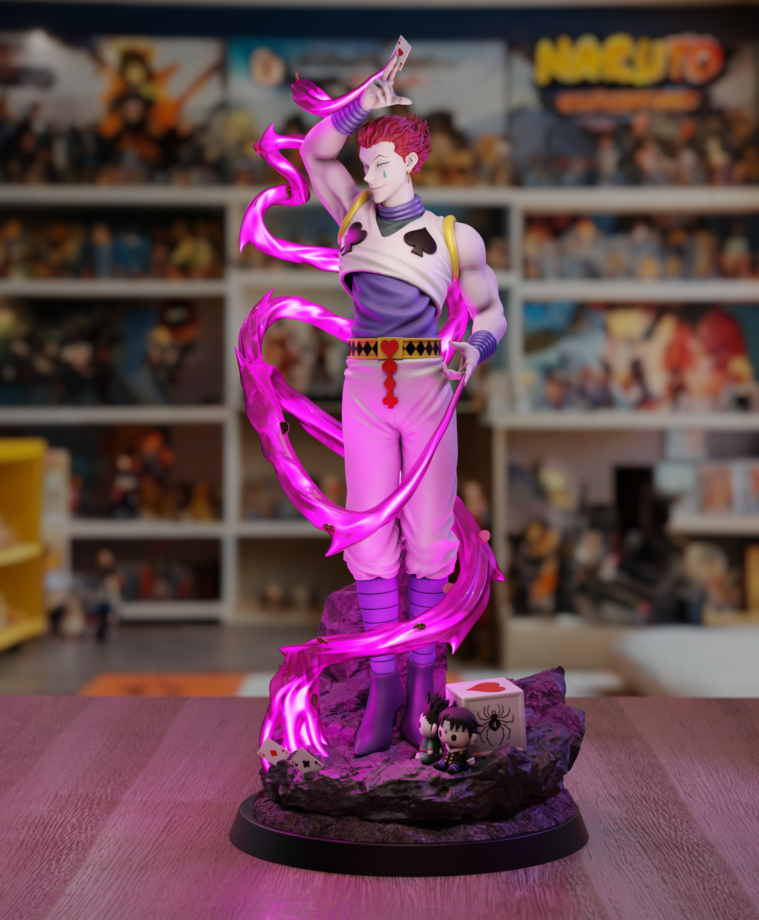 Hisoka - Hunter x Hunter 3D print model_3