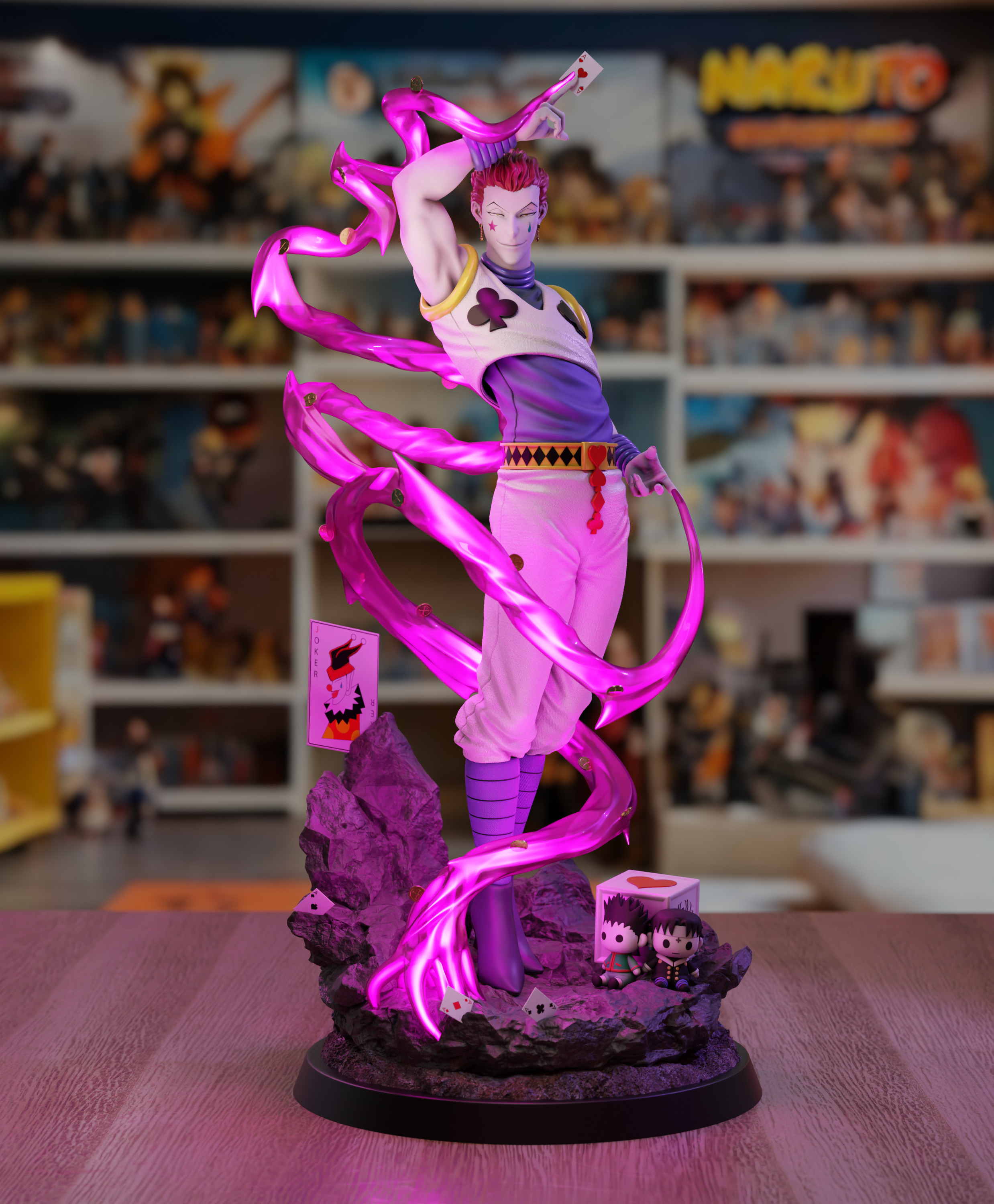 Hisoka - Hunter x Hunter 3D print model_1