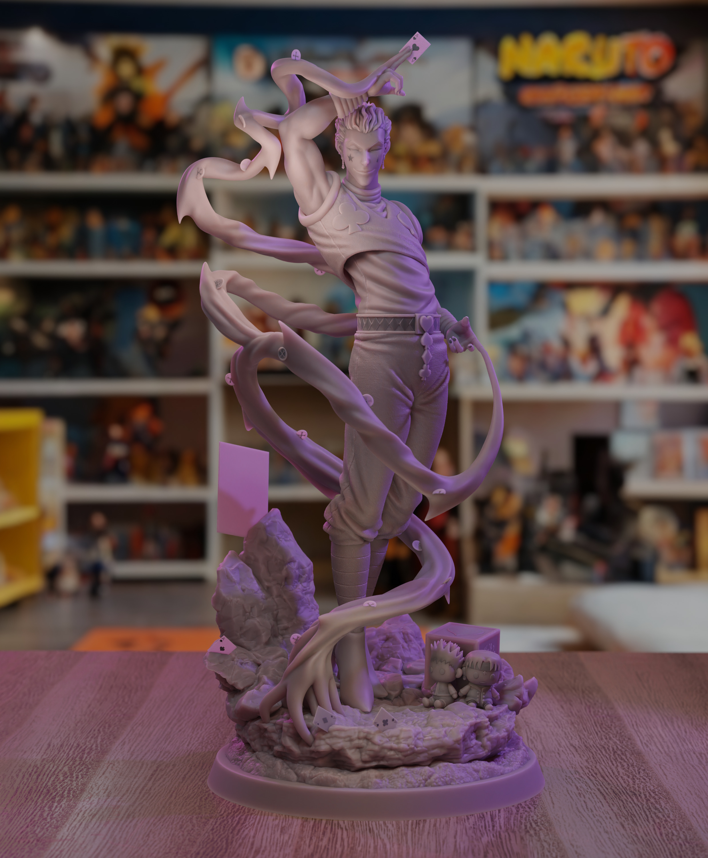 Hisoka - Hunter x Hunter 3D print model_10