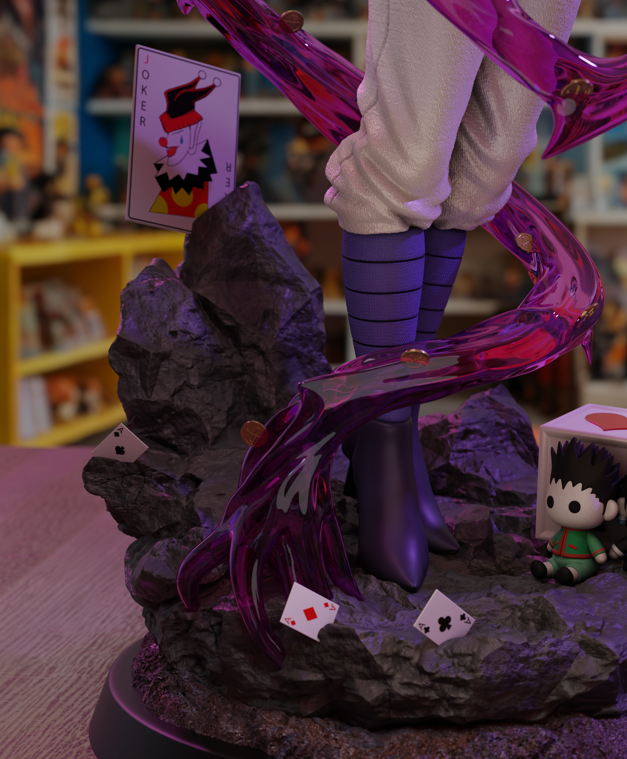 Hisoka - Hunter x Hunter 3D print model_8