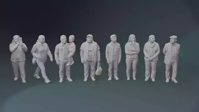 People Bystanders Crowd Colombians