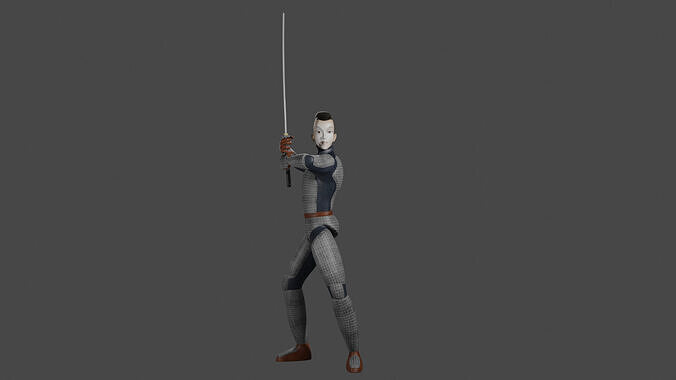 Samurai 3D model