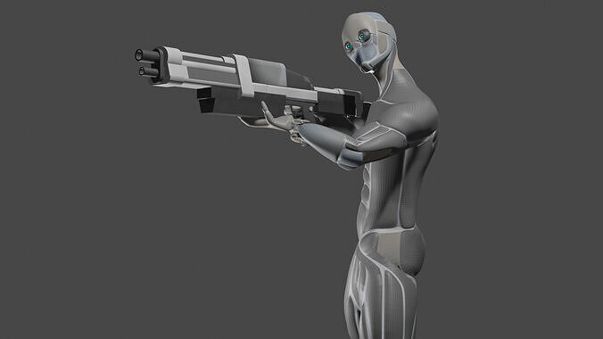 Android Guard 3D model