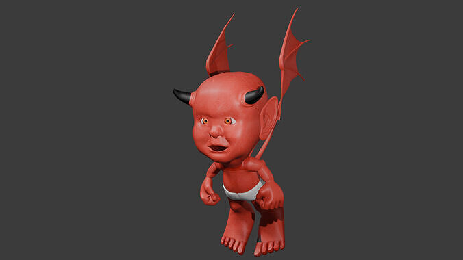 Baby Devil 3D model