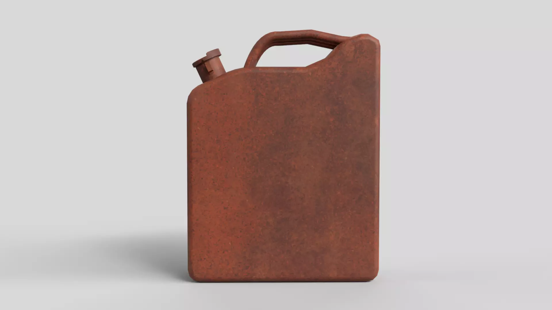 Realistic Gas Can Low-poly 3D model_0