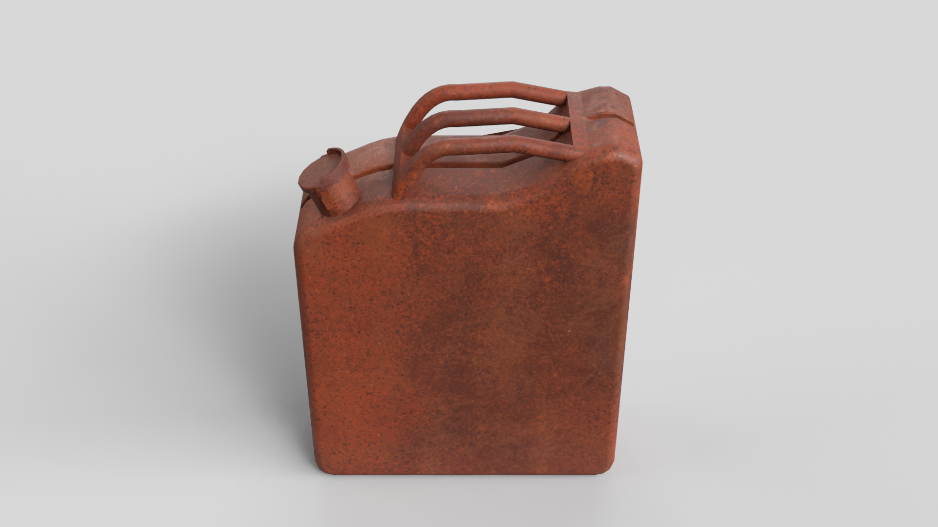 Realistic Gas Can Low-poly 3D model_6