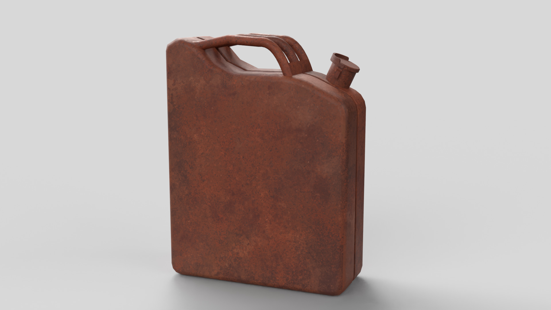 Realistic Gas Can Low-poly 3D model_4
