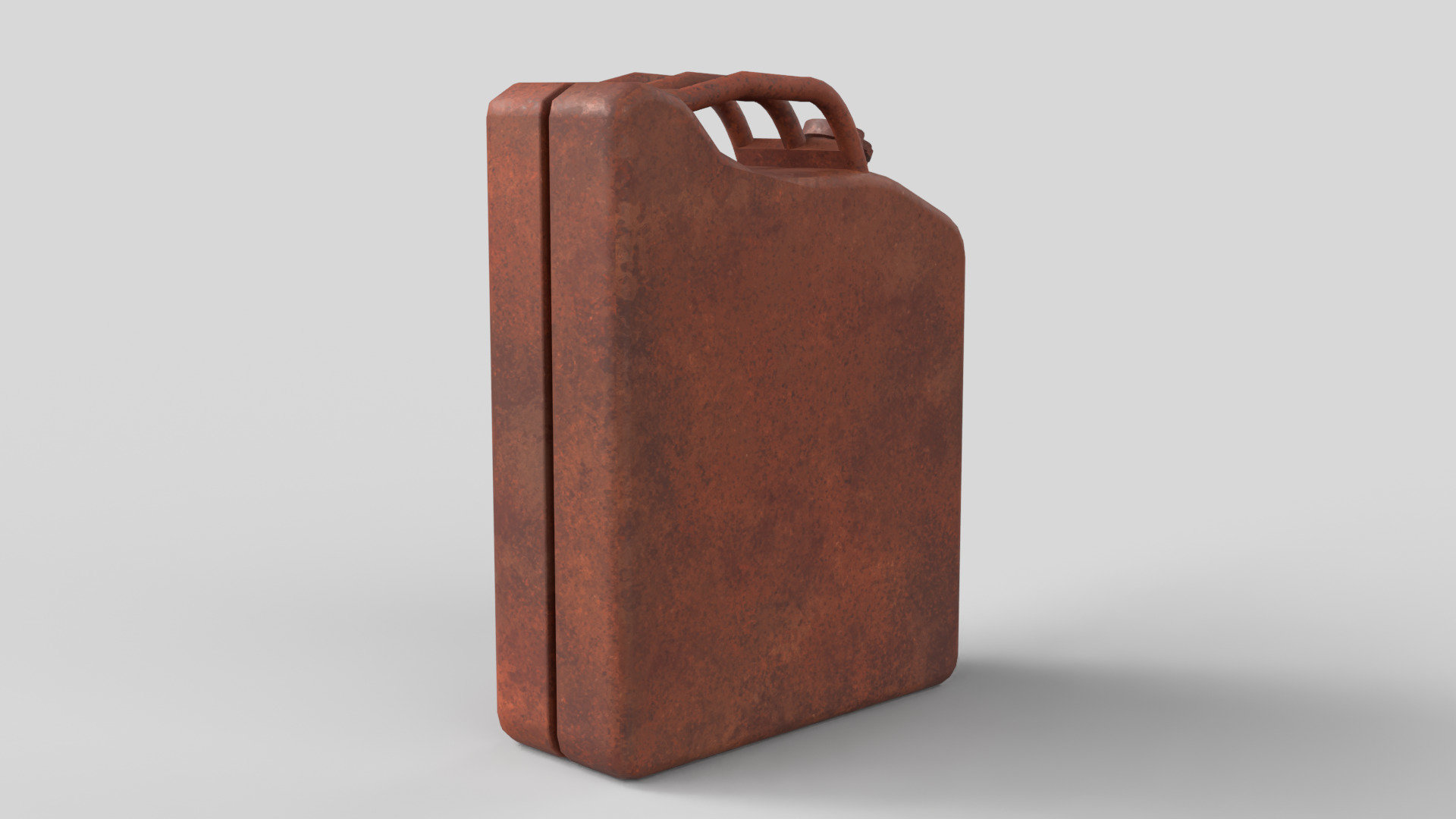 Realistic Gas Can Low-poly 3D model_5