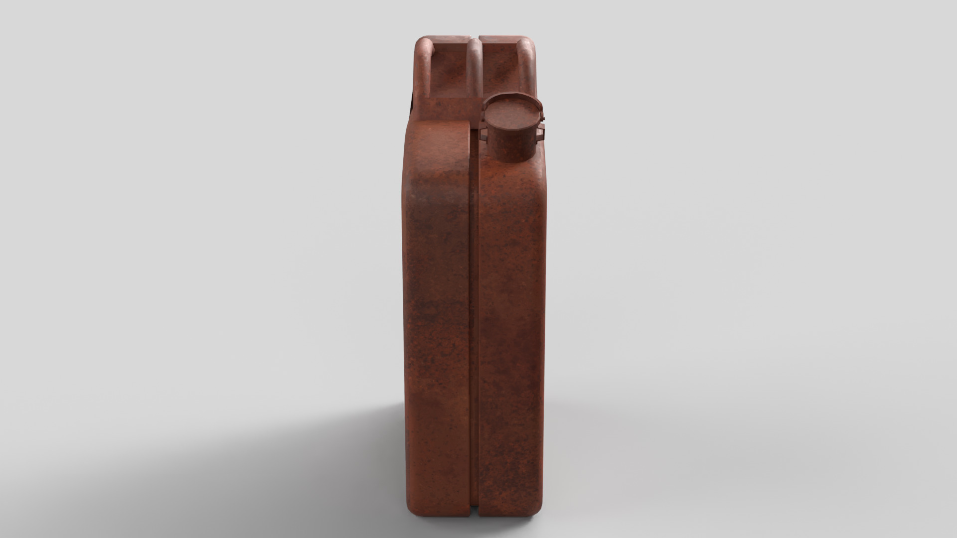 Realistic Gas Can Low-poly 3D model_3