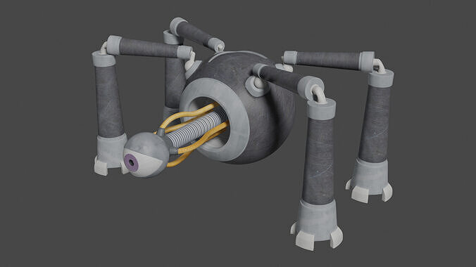 Android Spider Mech 3D model