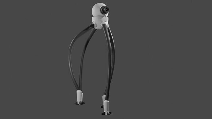 Android Tentacle Robot 3D model