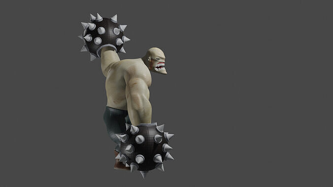 Zombie Gorilla 3D model