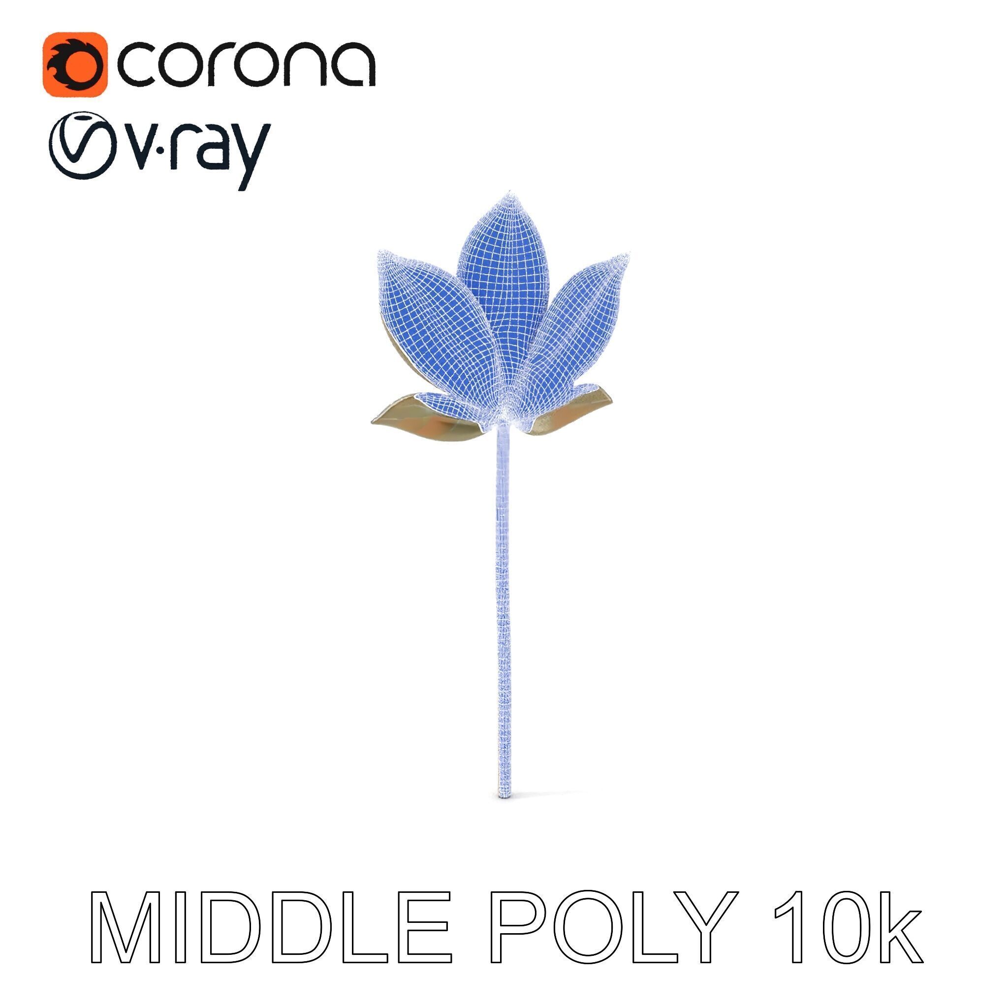 Maple Leaf Decor Model Pack Low-poly 3D model_22