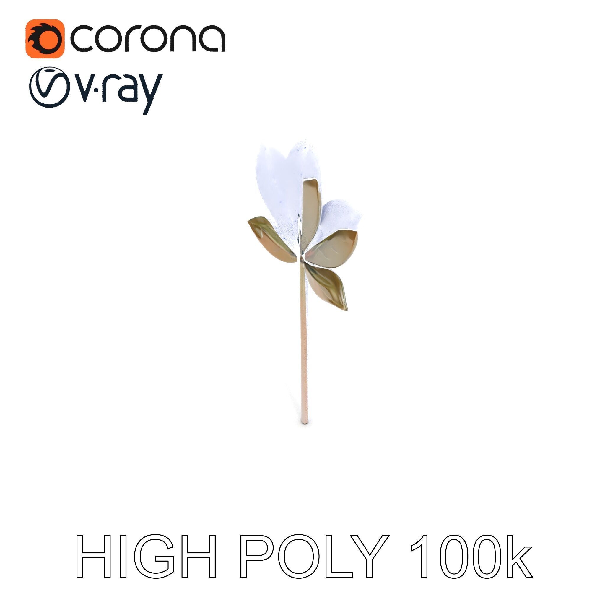 Maple Leaf Decor Model Pack Low-poly 3D model_32