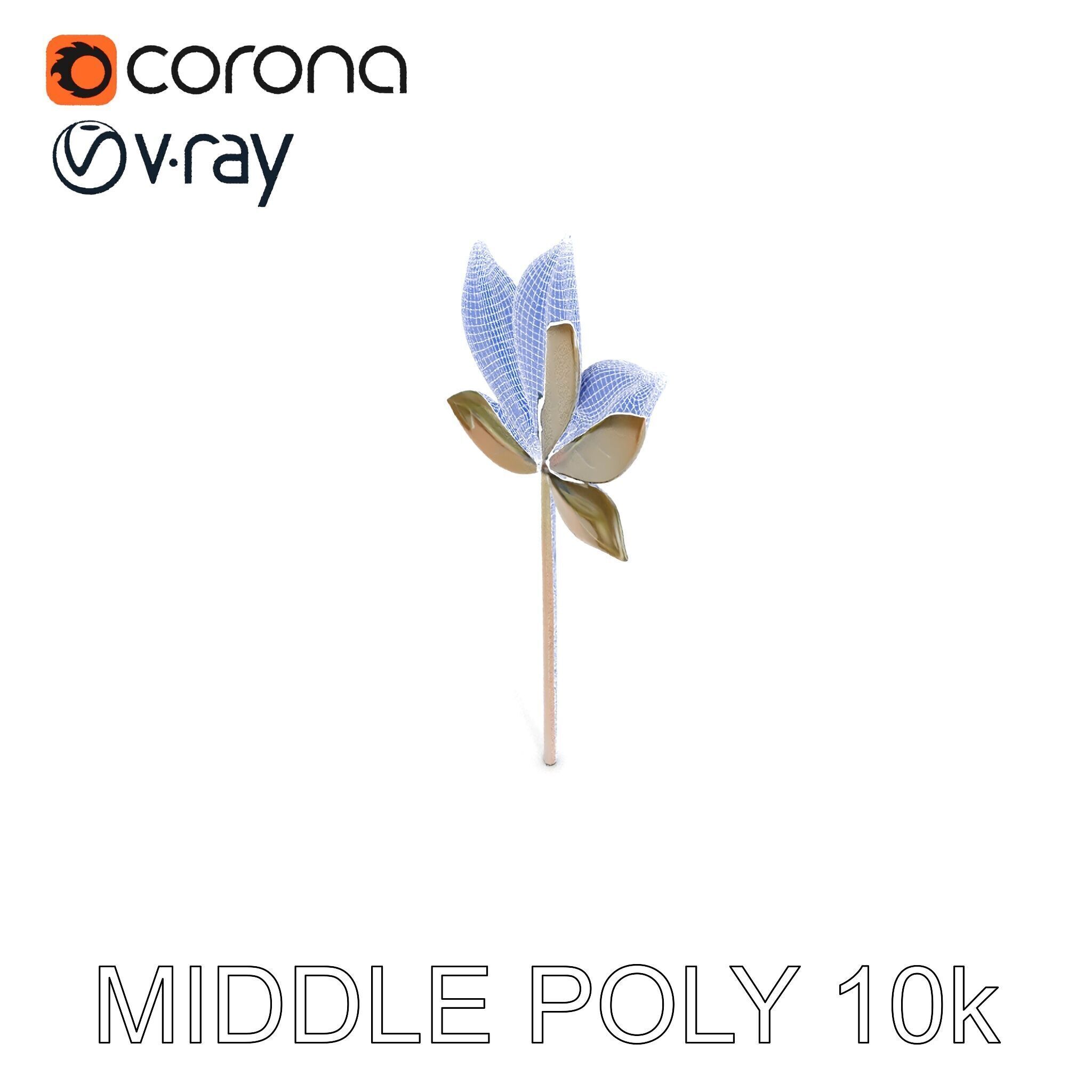 Maple Leaf Decor Model Pack Low-poly 3D model_30