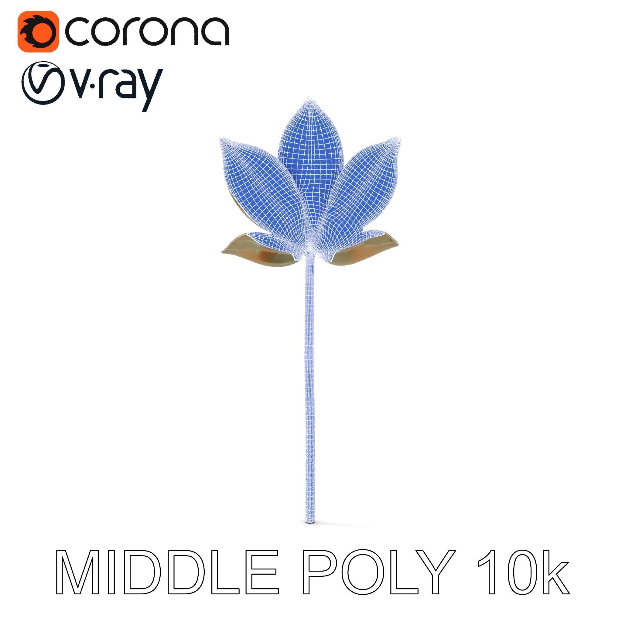 Maple Leaf Decor Model Pack Low-poly 3D model_25