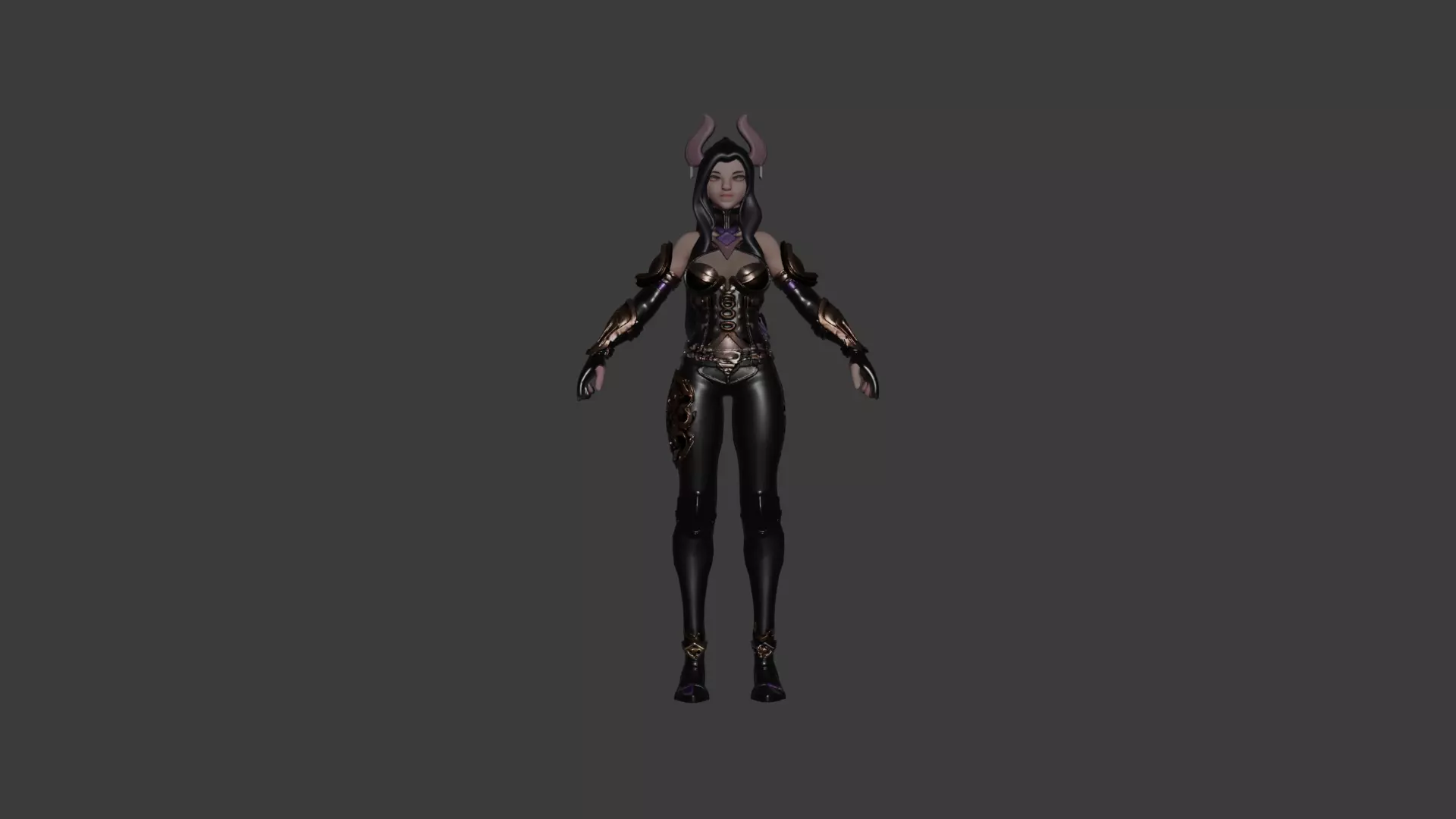 Demon Queen  3D model_0