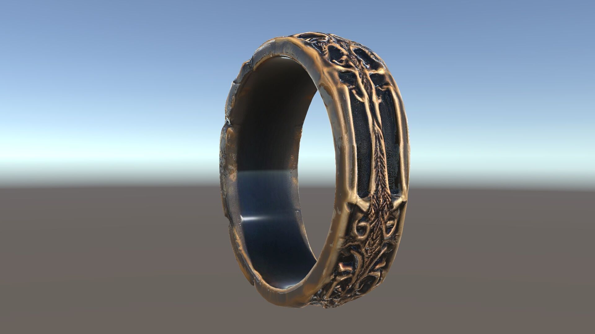 Ornate Ring Model Pack Low-poly 3D model_33
