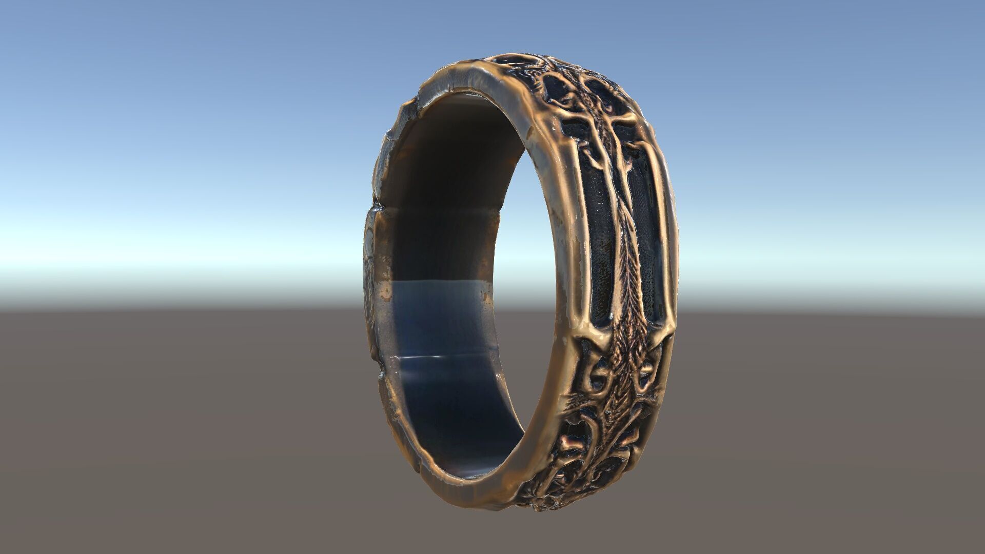 Ornate Ring Model Pack Low-poly 3D model_5