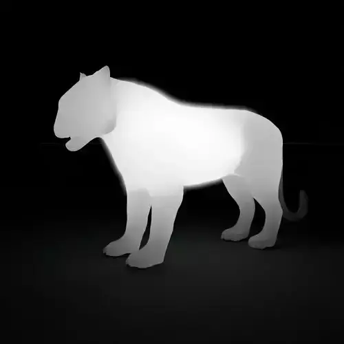Indirect lighting for White Tiger
