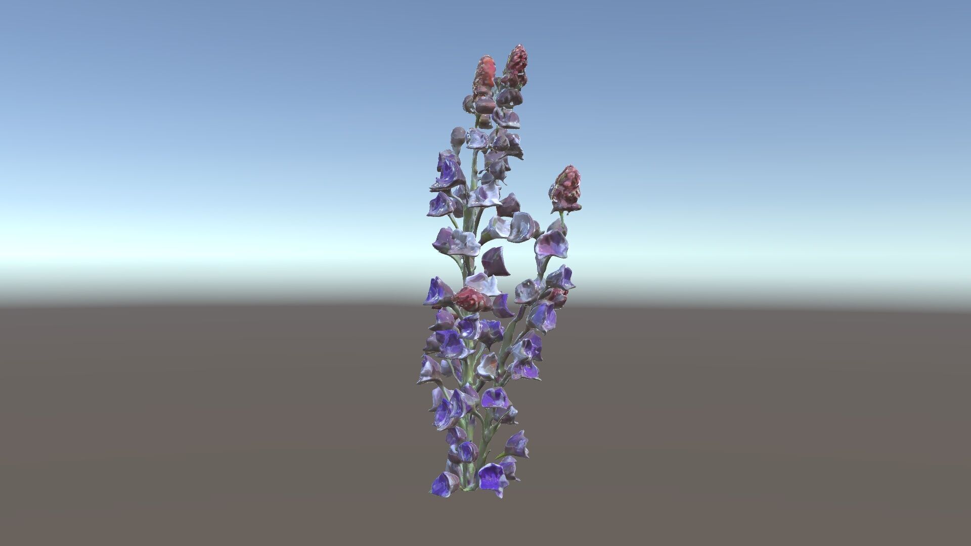 Lavender Flower Model Pack  Detailed PBR Textures Low-poly 3D model_5