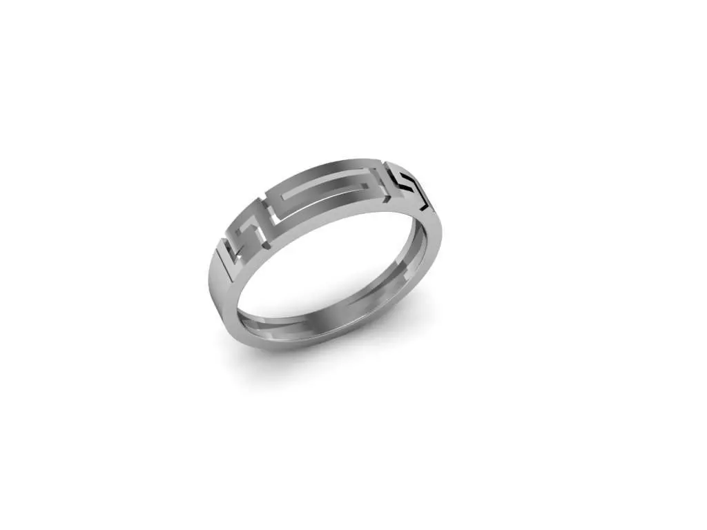 Meadros Greek Ring Clasic 3D print model