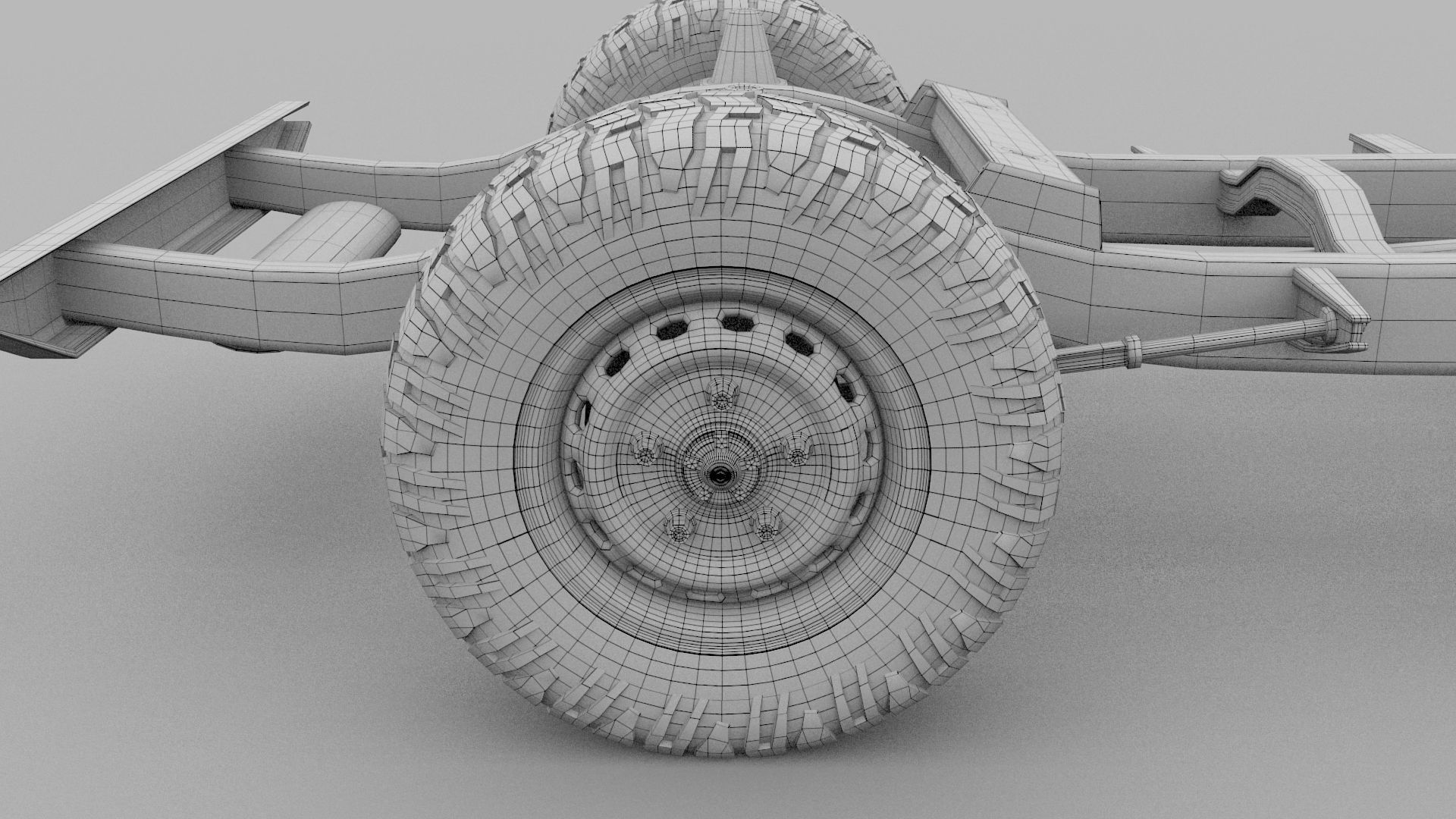 Full Land Rover Defender 110 Double Cab Pick Up rev 3D model_39