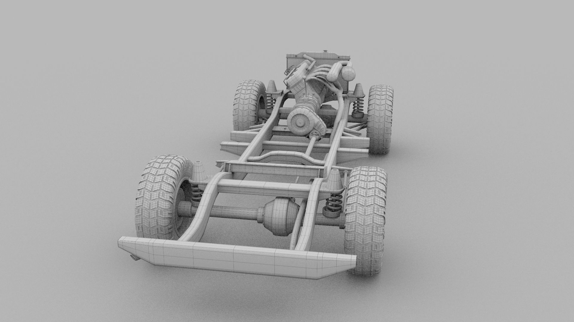 Full Land Rover Defender 110 Double Cab Pick Up rev 3D model_71